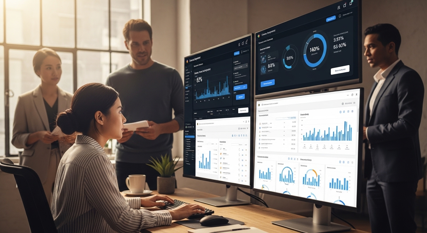 Business meeting background